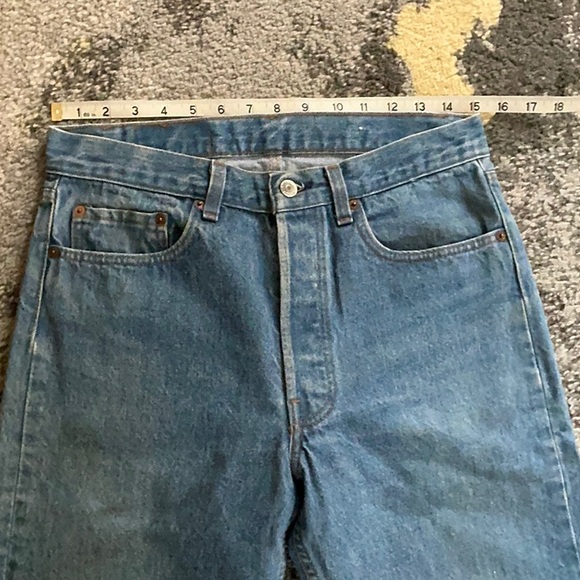 Vintage 1987 Levi’s 501 - Tag 32x30 USA - Picture 3 of 16